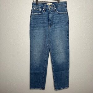 Madewell- The Perfect Vintage Straight Jean - size 26